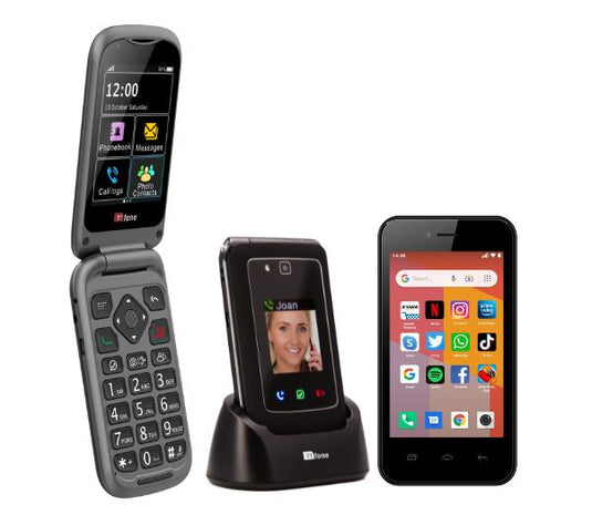 TTfone - Mobile Phones with big buttons for the Elderly and Disabled