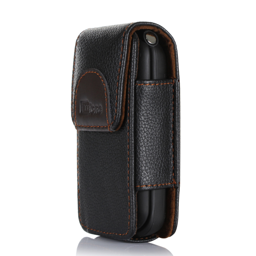 TTfone Brown Faux Leather Holster Case