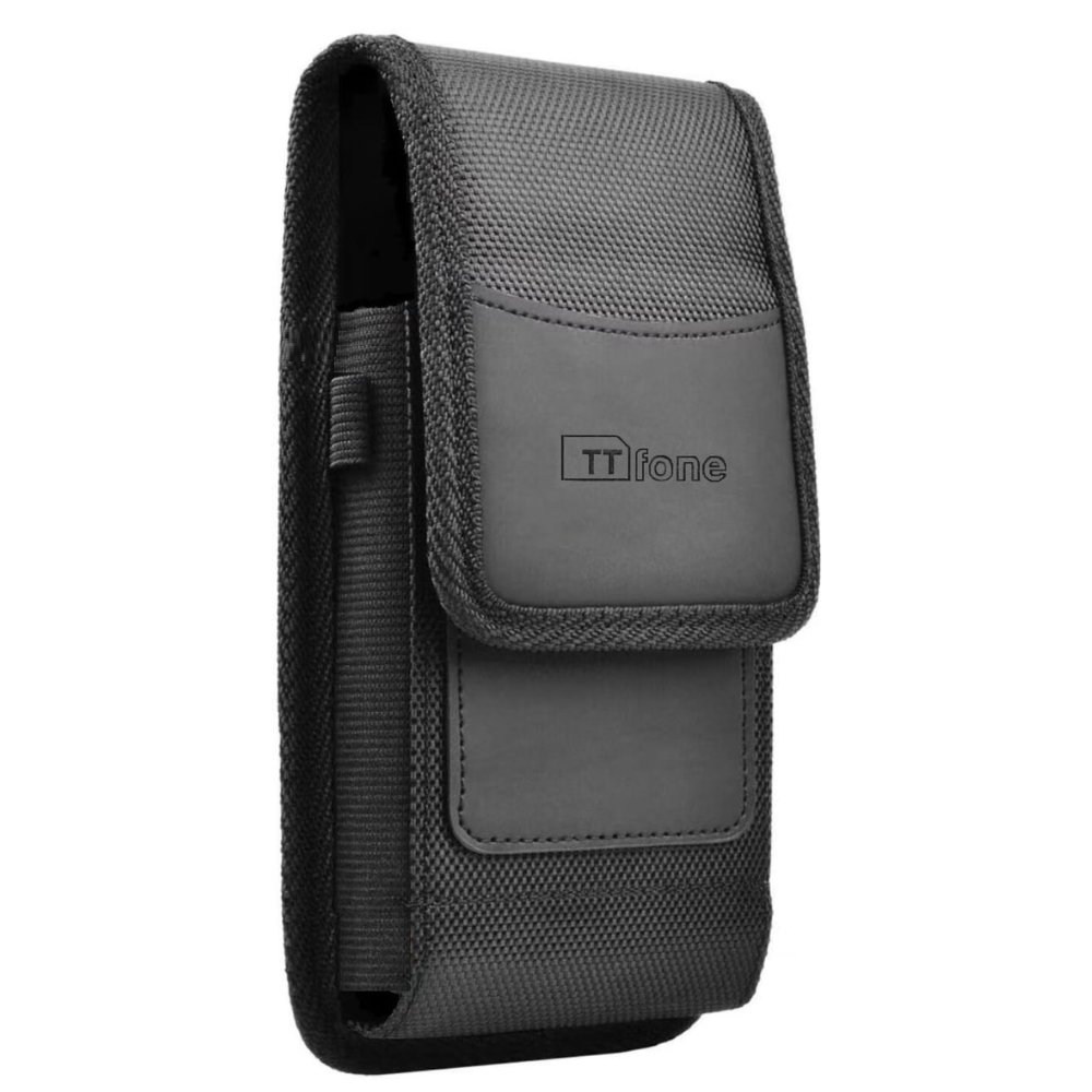 TTfone Black Rugged Nylon Case