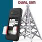 TTfone TT150 Black Dual SIM with Mains Charger, O2 Pay As You Go