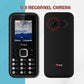 TTfone TT150 Black Dual SIM Mobile with USB Cable, EE Pay As You Go