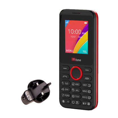 TTfone TT160 Dual SIM with Mains Charger  O2 Pay as you Go