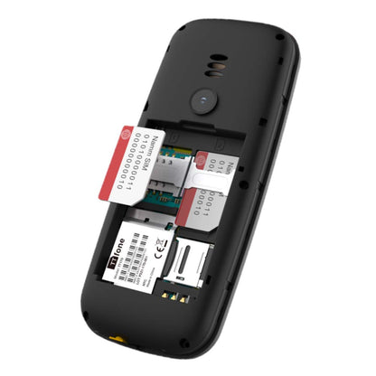 Warehouse Deals - TTfone TT170 Black Dual SIM mobile with Mains Charger, Giffgaff Pay As You Go