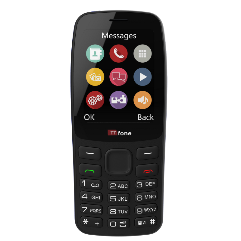 TTfone TT175 Dual SIM Mobile - Warehouse Deals with USB Cable, EE Pay As You Go