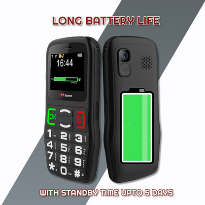 TTfone TT220 Big Button Mobile - Warehouse Deals with Dock Charger, Giff Gaff Pay As You Go