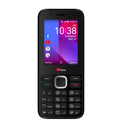 TTfone TT240 - Warehouse Deals with USB Cable and Vodafone Pay As You Go Sim Card