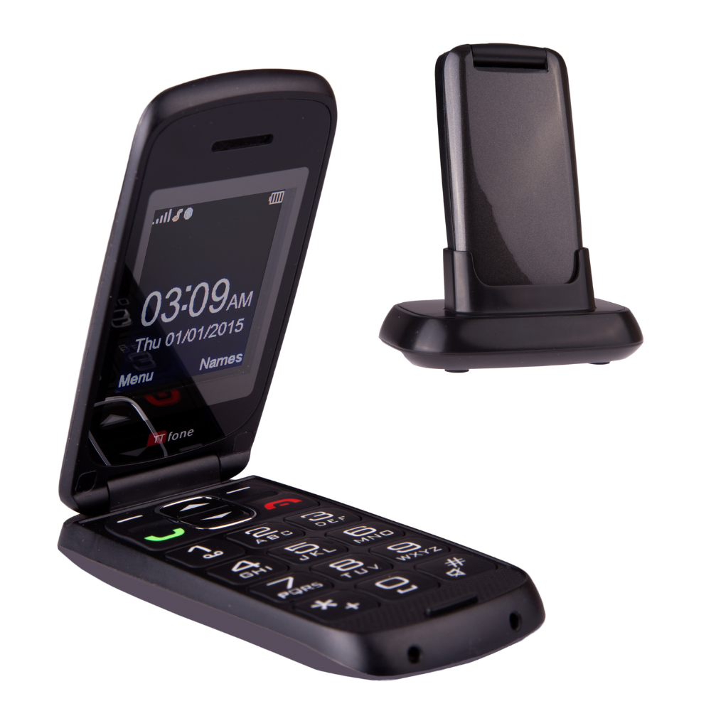 TTfone Star TT300 Grey with EE Pay As You Go