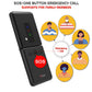 TTfone TT660 Flip Big Button Mobile with Vodafone Pay As You Go SIM, USB C Dock Charger