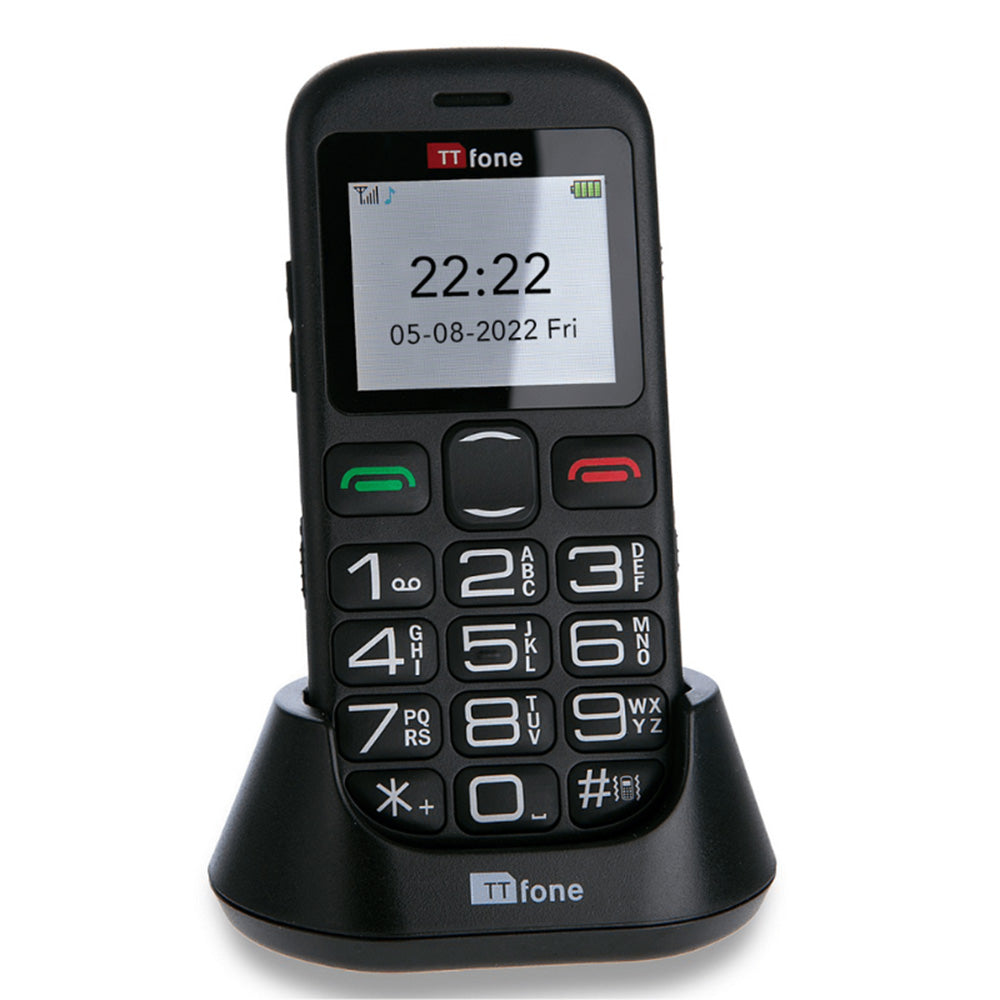 TTfone Jupiter 2 TT850 Big Button SOS Assistance Mobile with Giffgaff SIM Network