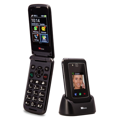 TTfone TT950 Mobile Phone Bundle with Case and Car Charger