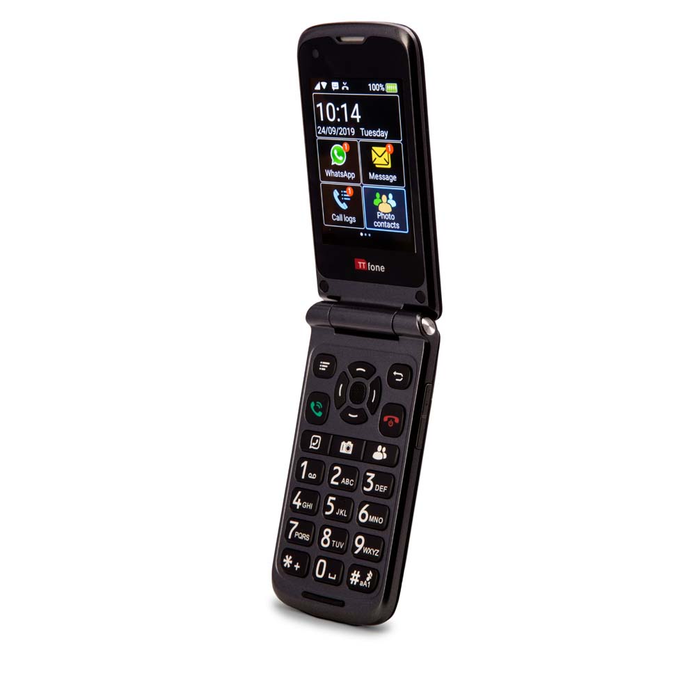 TTfone Titan TT950 Big Button Keyboard Android Mobile with EE SIM Card