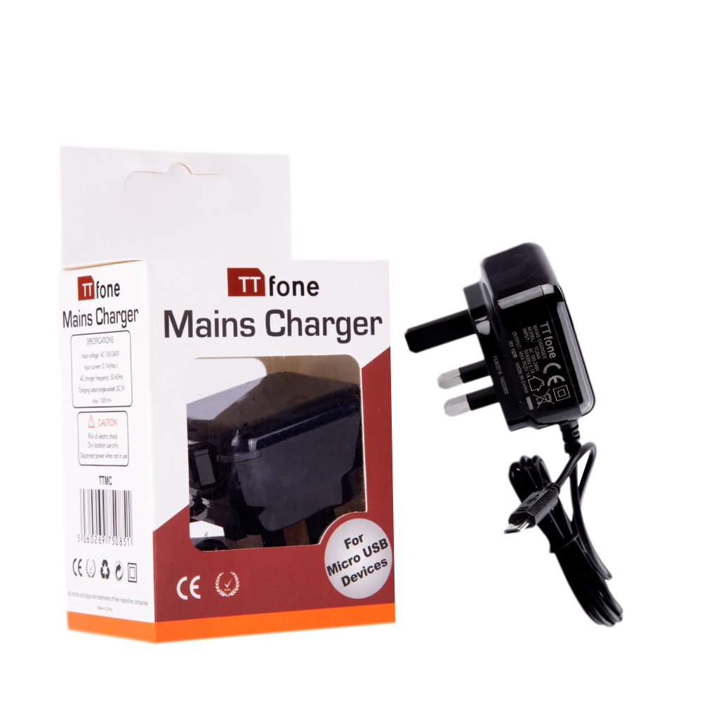 Original Micro USB - Mains Charger for TTfone TT175