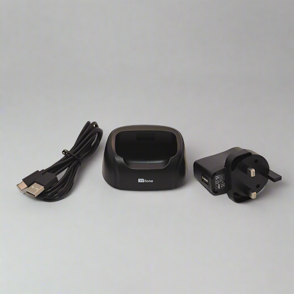 TTfone Spare Docking Cradle Desktop Charger Stand for TT190 Mobile