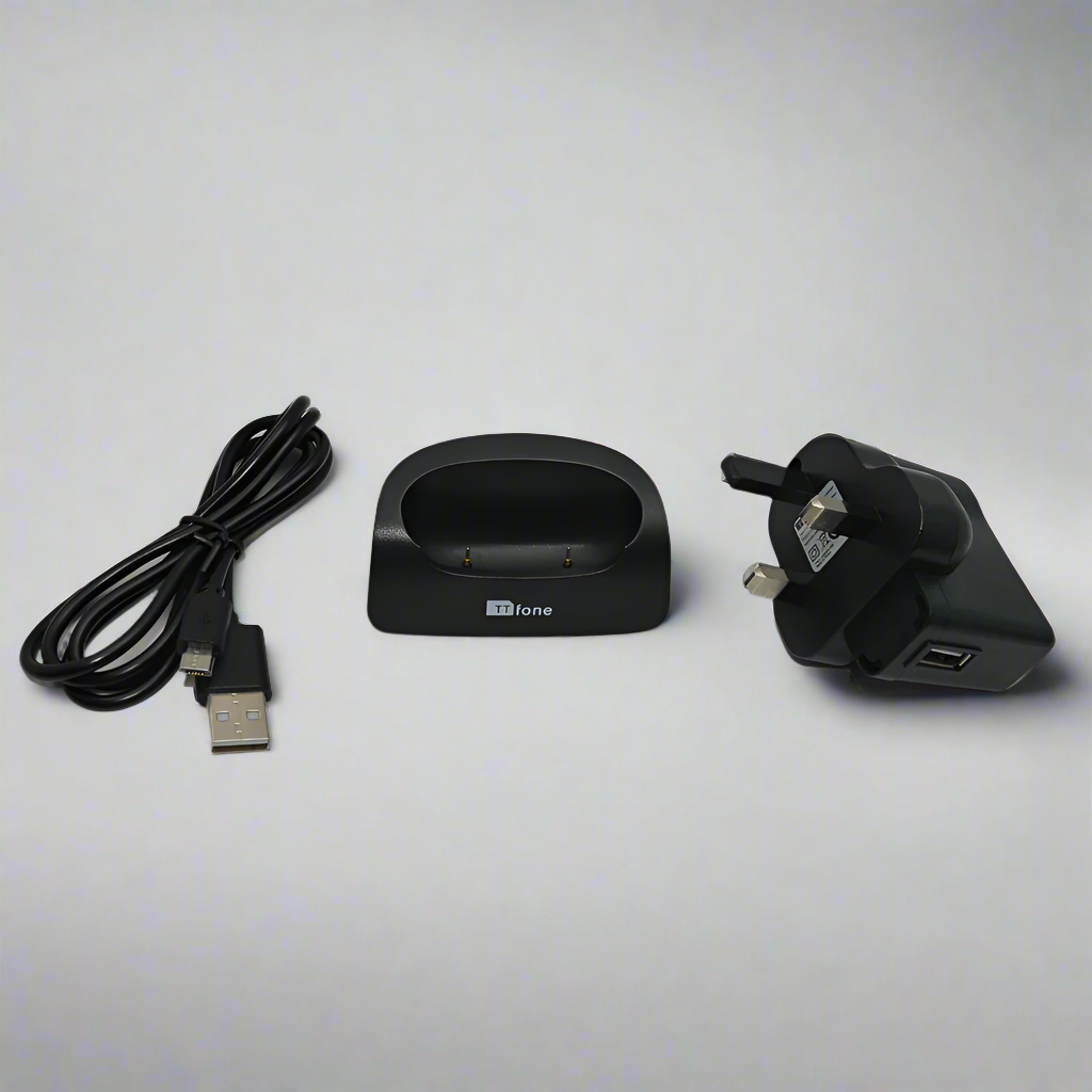 TTfone Spare Docking Cradle Desktop Charger Stand for Mercury 2 TT200 Mobile